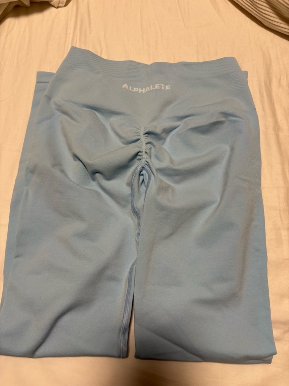 Alphalete amplify Light Blue Seamless High-Rise Leggings - Picture 2 of 3